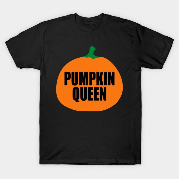 Pumpkin Queen T-Shirt by Thedesignstuduo